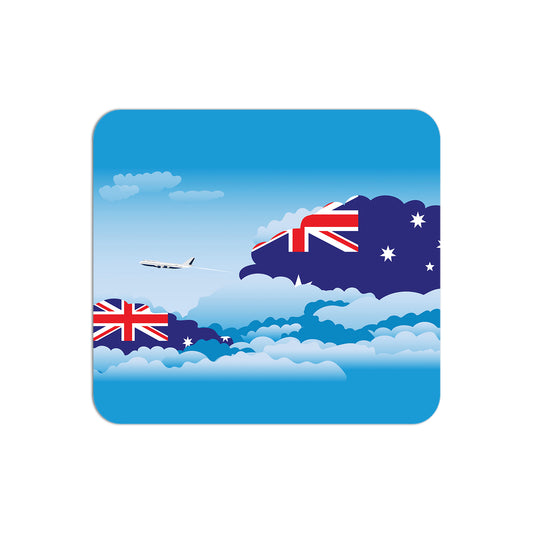 Australia Flag Day Clouds Mouse pad 