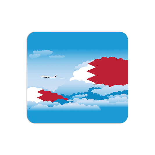 Bahrain Flag Day Clouds Mouse pad 