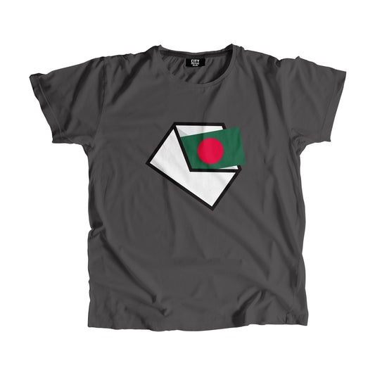 Bangladesh Flag Mail Men Women Unisex T-Shirt