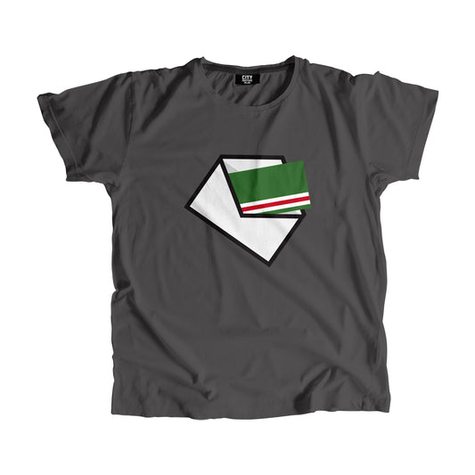 Chechen Republic of Ichkeria Flag Mail Men Women Unisex T-Shirt