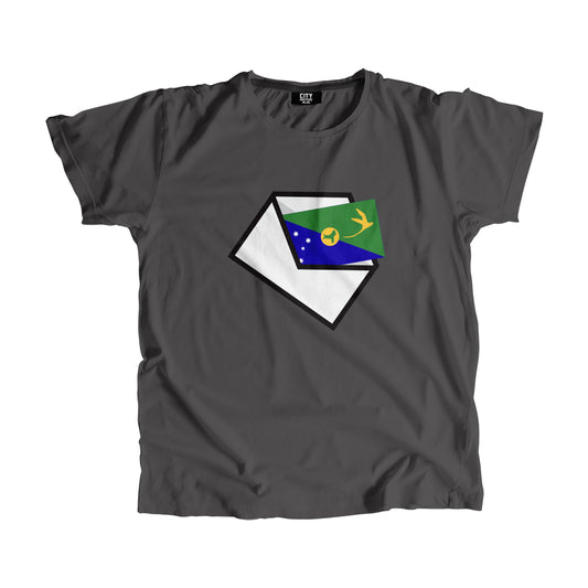 Christmas Island Flag Mail Men Women Unisex T-Shirt