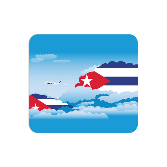 Cuba Flag Day Clouds Mouse pad 