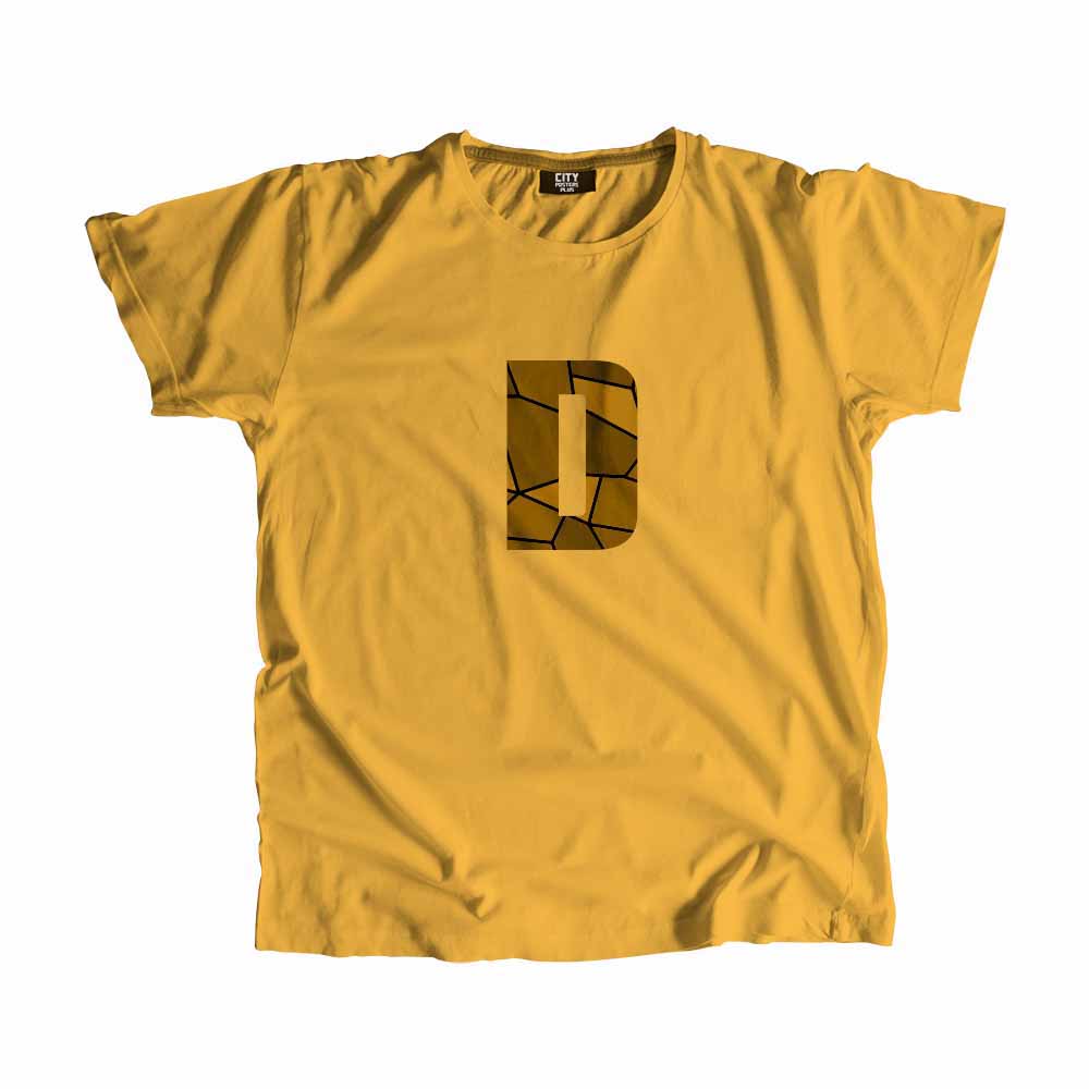 D Letter T-Shirt
