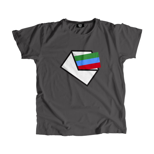 Dagestan Flag Mail Men Women Unisex T-Shirt