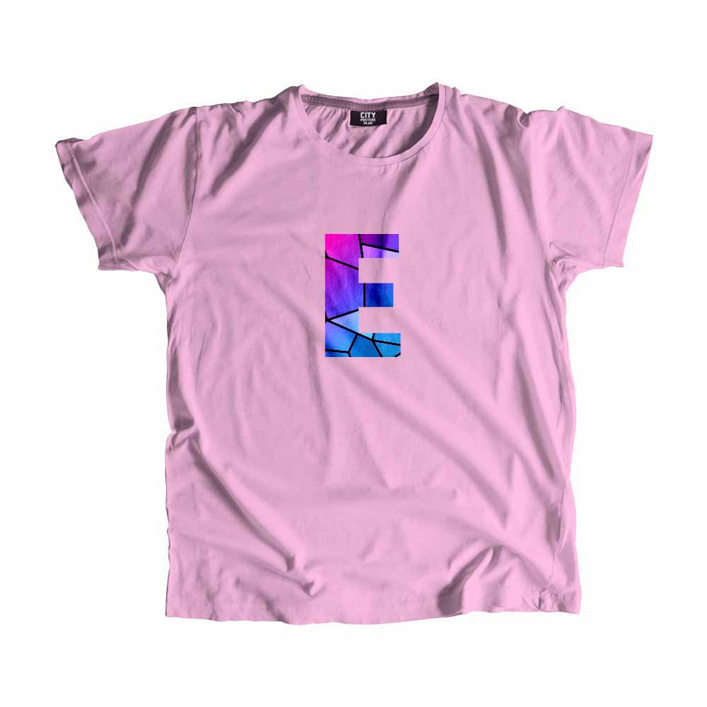 E Letter T-Shirt