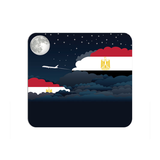 Egypt Flag Night Clouds Mouse pad 