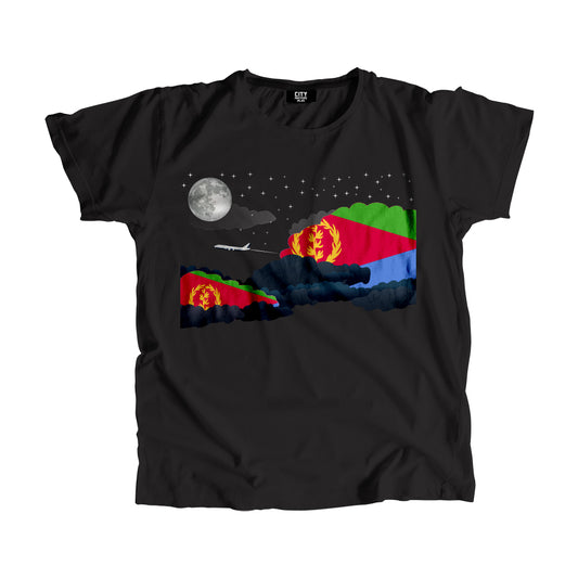 Eritrea Flags Night Clouds Unisex T-Shirt