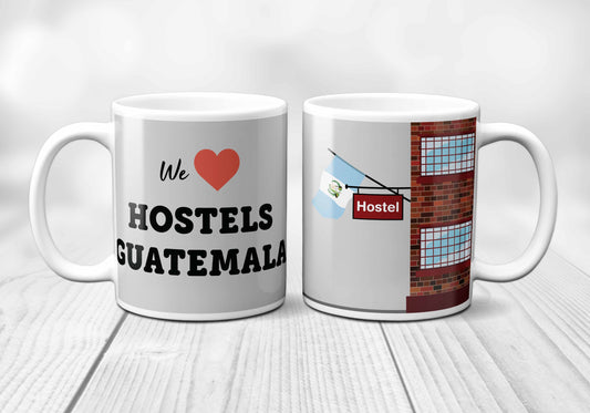 We Love GUATEMALA Hostels Mug