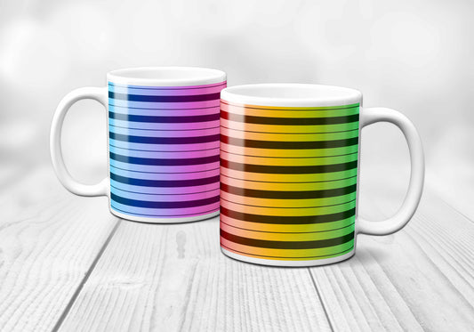 Horizontal Color Mug