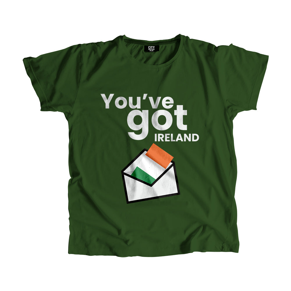 Ireland Flag Mail T-Shirt