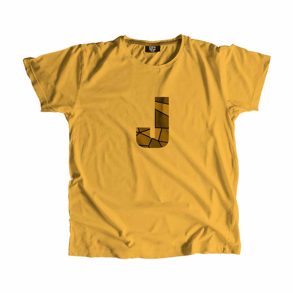 J Letter T-Shirt