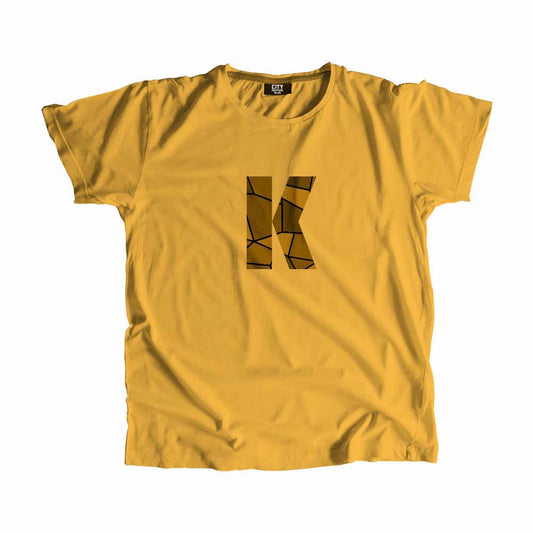K Letter T-Shirt
