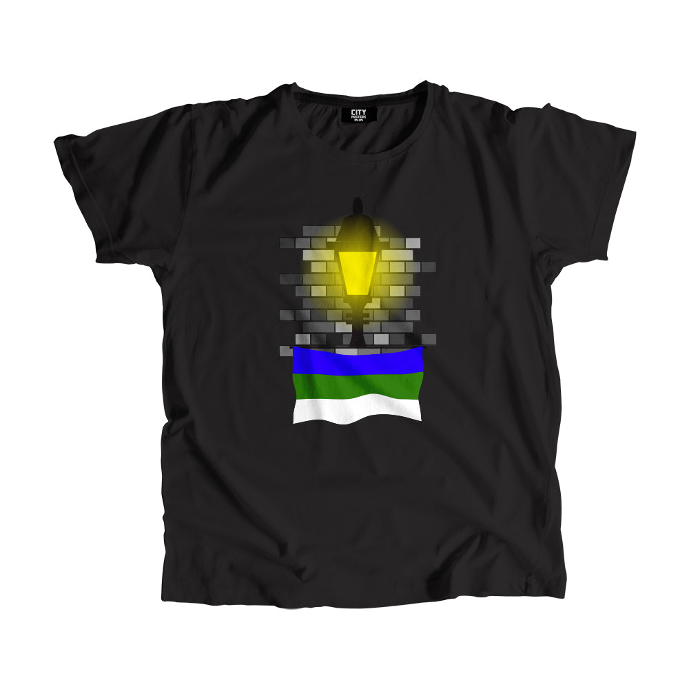 Komi Flag Street Lamp Bricks Unisex T-Shirt