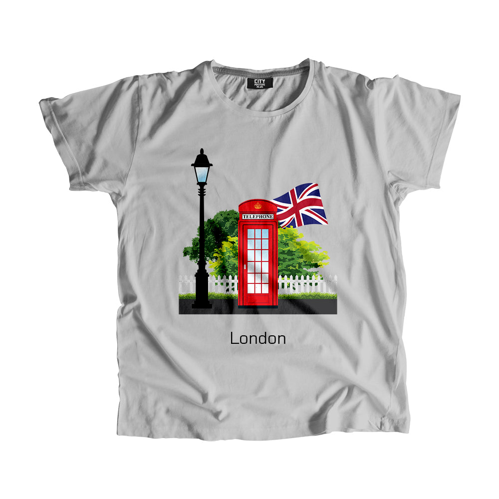London Red Telephone Men Women Unisex T-Shirt