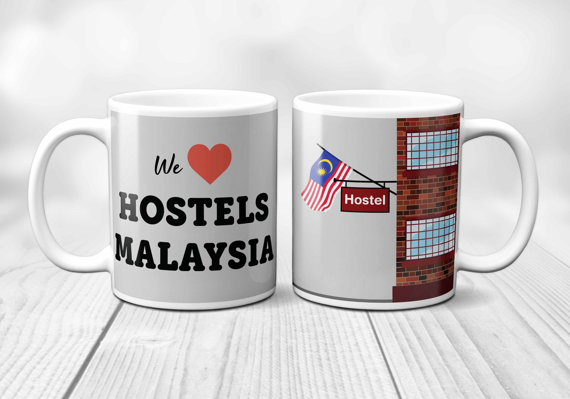 We Love MALAYSIA Hostels Mug