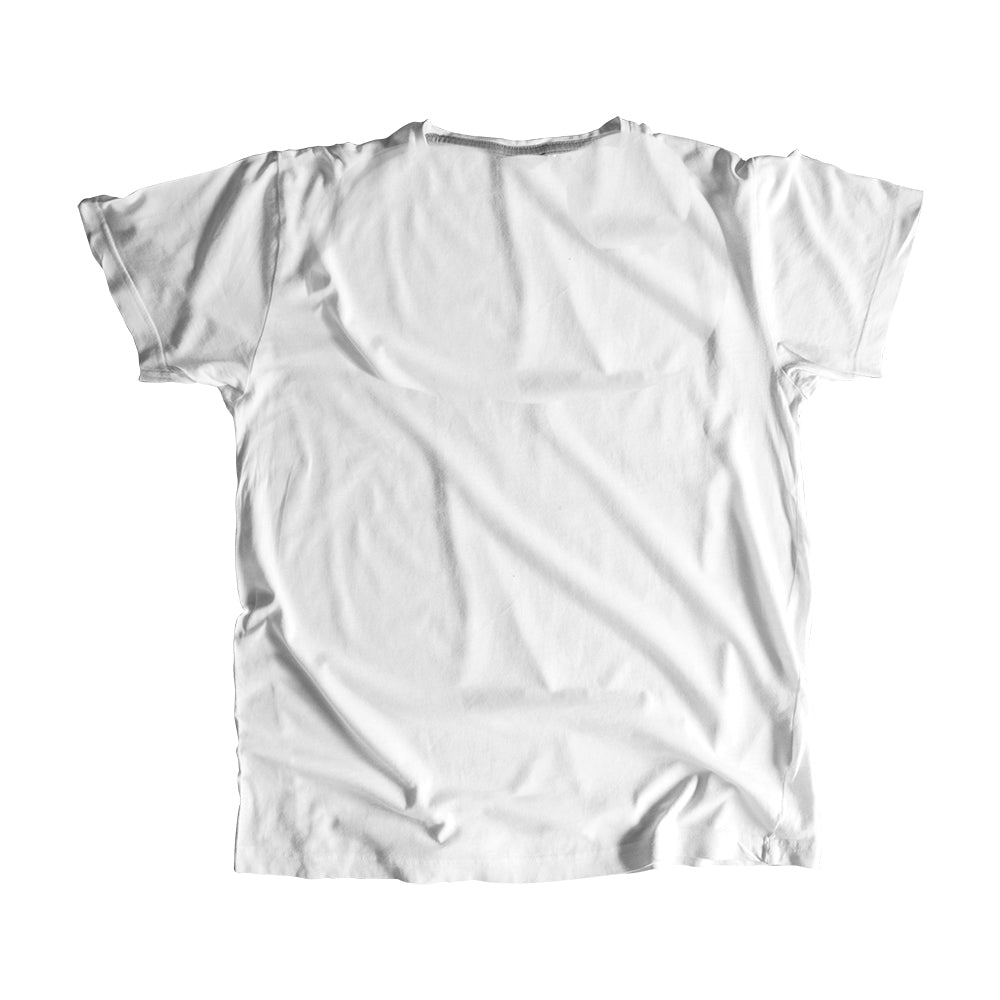 08 Number Men Women Unisex T-Shirt (White)