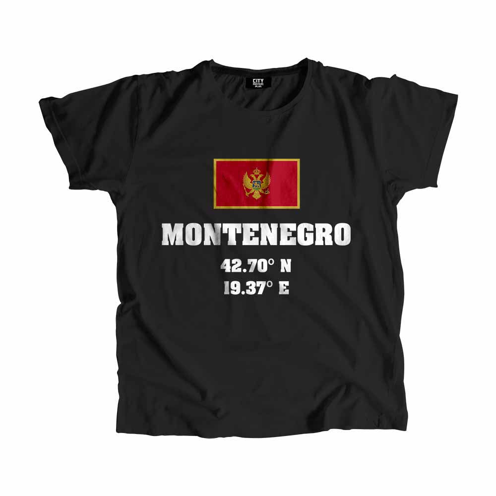 Montenegro Flag T-Shirt