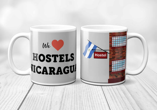 We Love NICARAGUA Hostels Mug