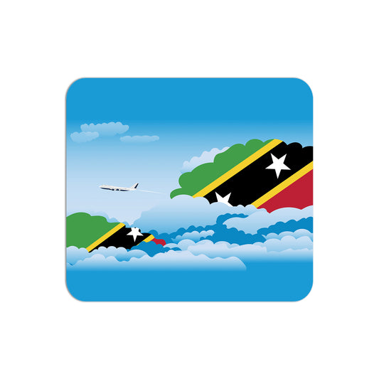 Saint Kitts and Nevis Flag Day Clouds Mouse pad 