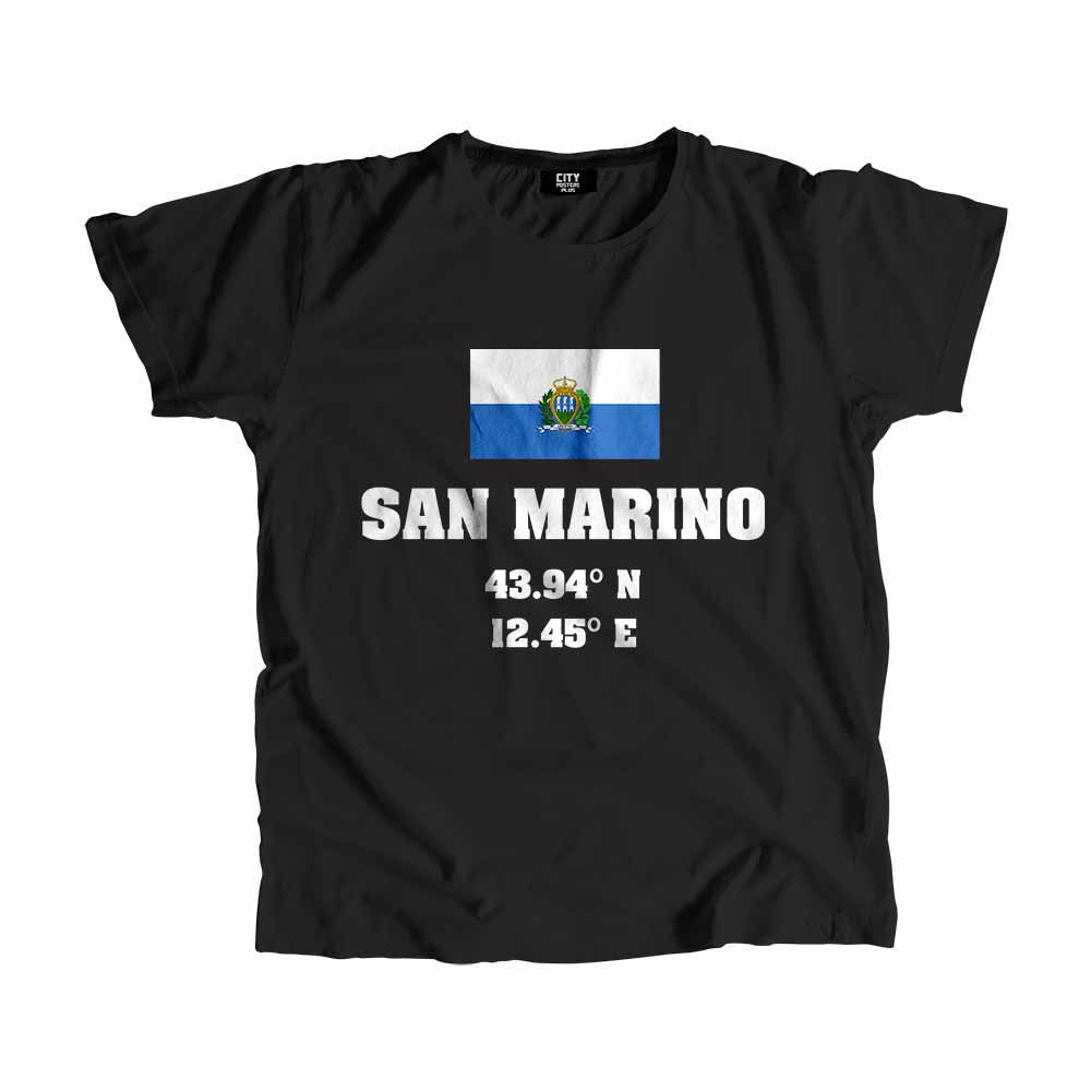 San Marino Flag T-Shirt
