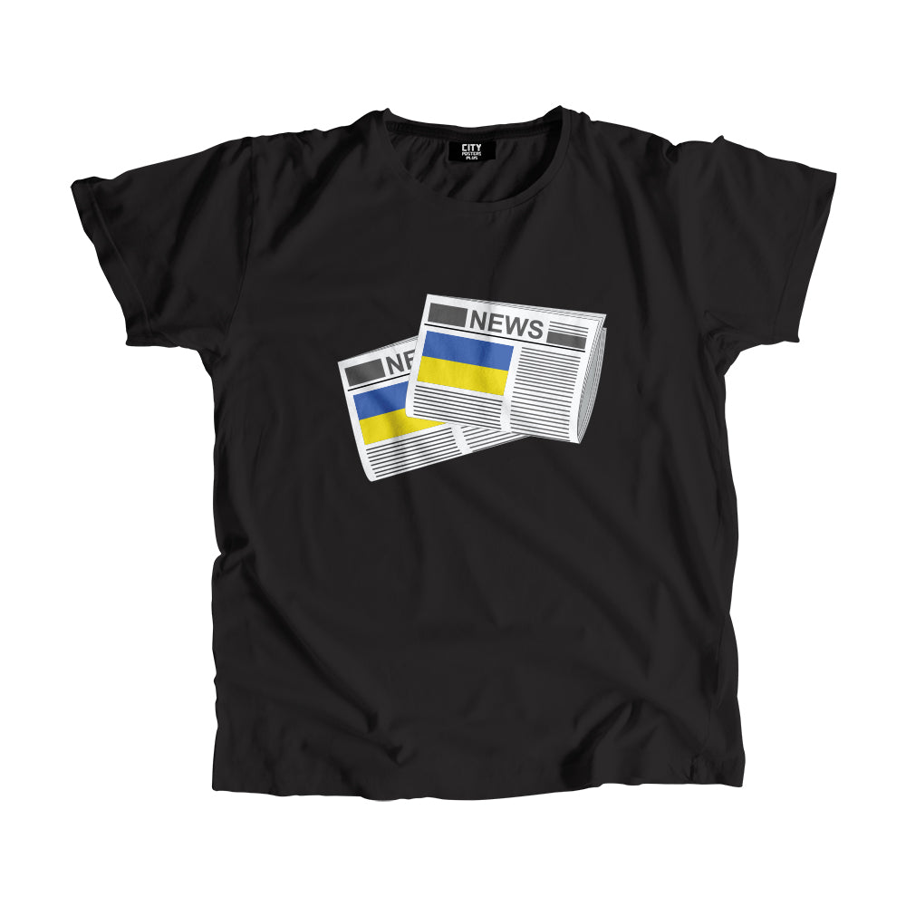 Ukraine Newspapers Unisex T-Shirt 