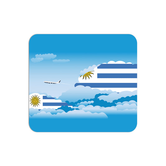 Uruguay Flag Day Clouds Mouse pad 