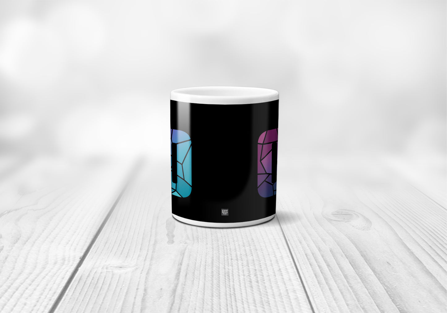 58 Number Mug (Black)