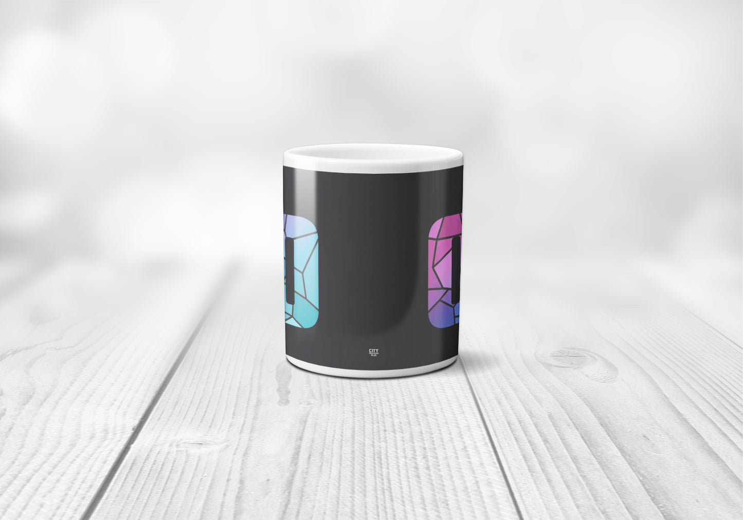 93 Number Mug (Charcoal Grey)