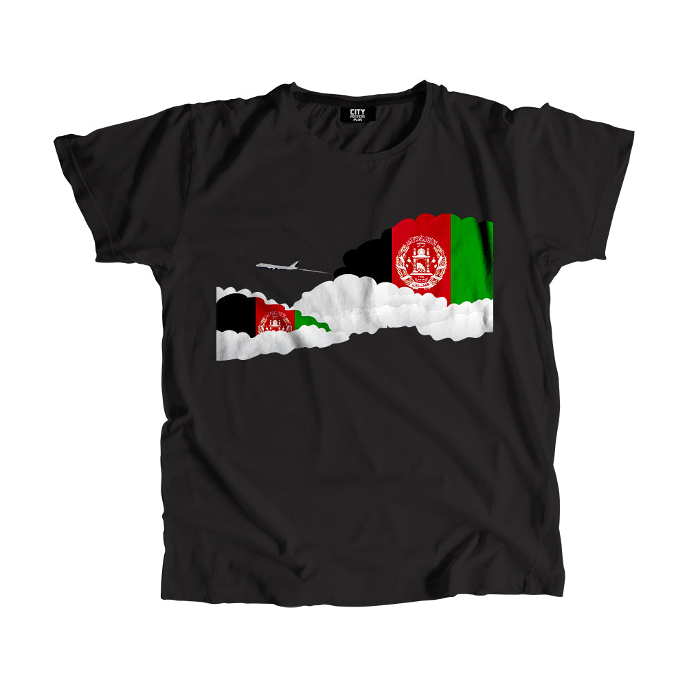 Afghanistan Flags Day Clouds Unisex T-Shirt
