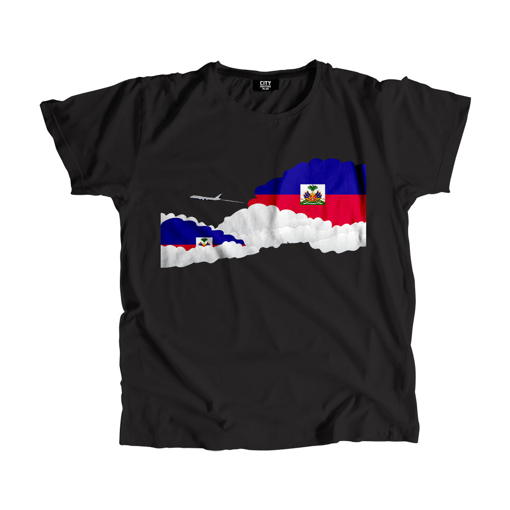 Haiti Flags Day Clouds Unisex T-Shirt