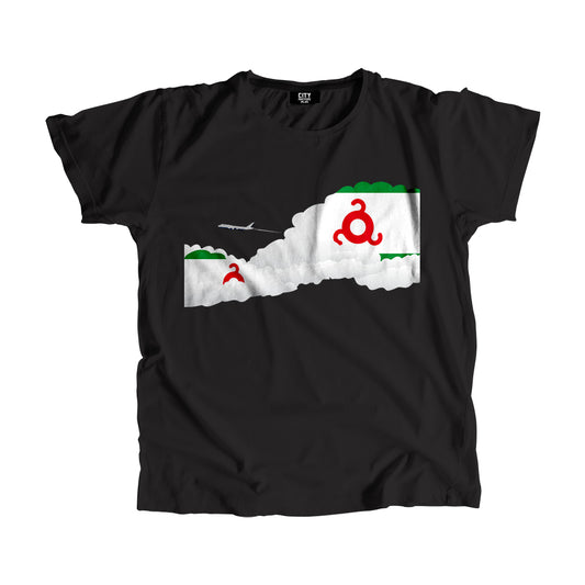 Ingushetia Flags Day Clouds Unisex T-Shirt