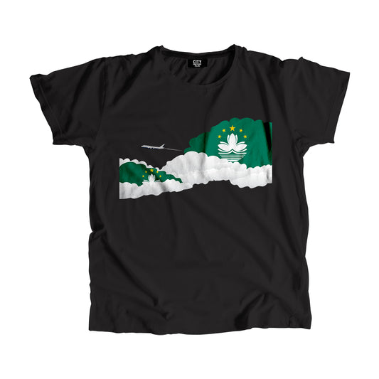 Macau Flags Day Clouds Unisex T-Shirt