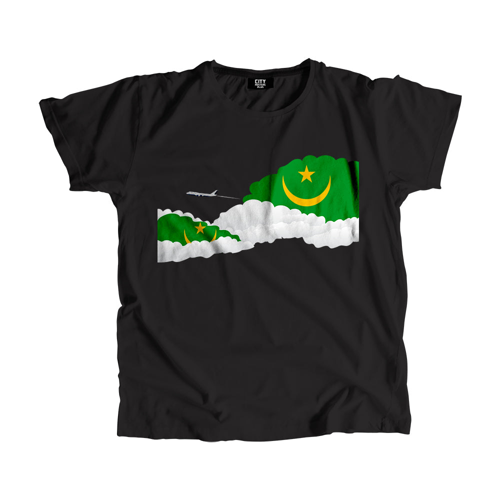Mauritania Flags Day Clouds Unisex T-Shirt