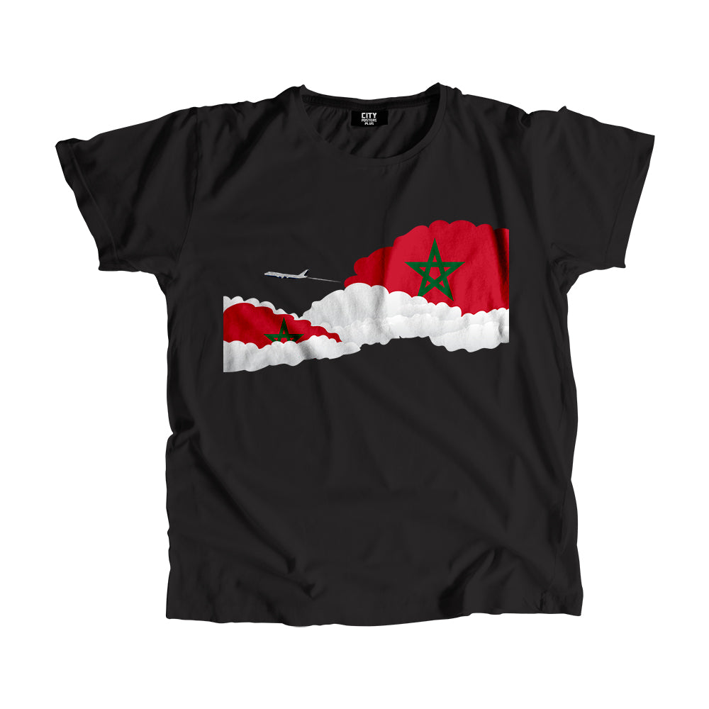 Morocco Flags Day Clouds Unisex T-Shirt