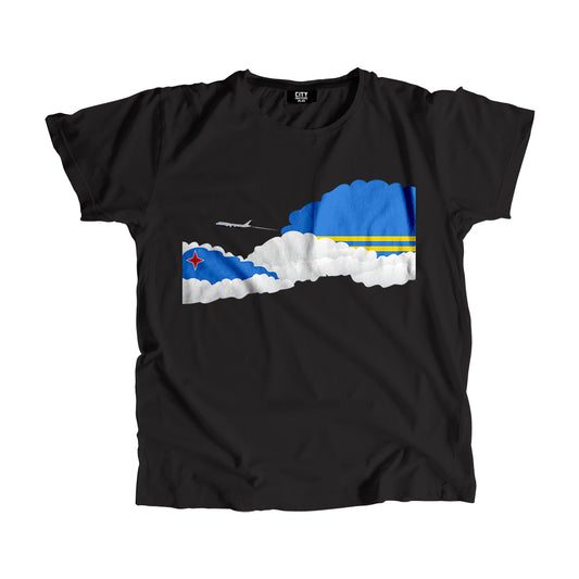 Aruba Flags Day Clouds Unisex T-Shirt