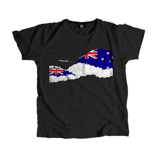 Australia Flags Day Clouds Unisex T-Shirt
