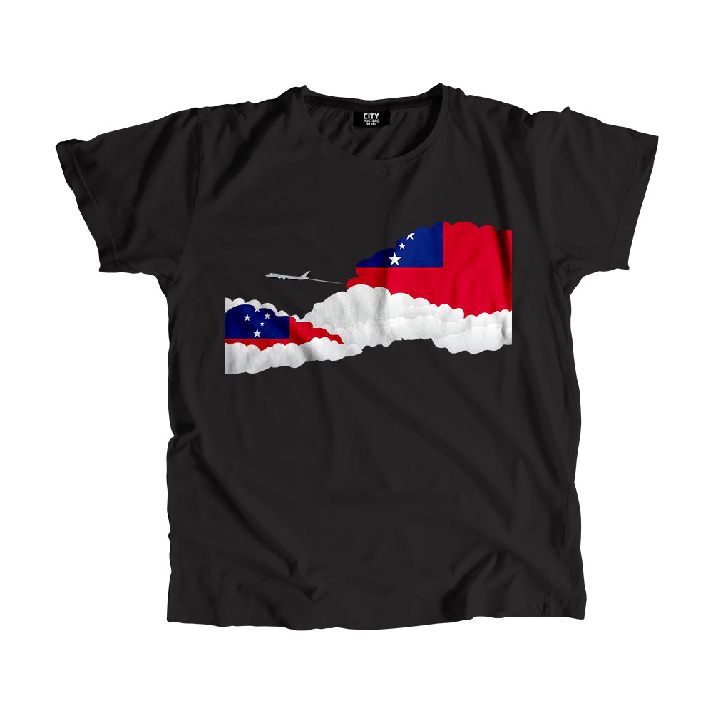 Samoa Flags Day Clouds Unisex T-Shirt