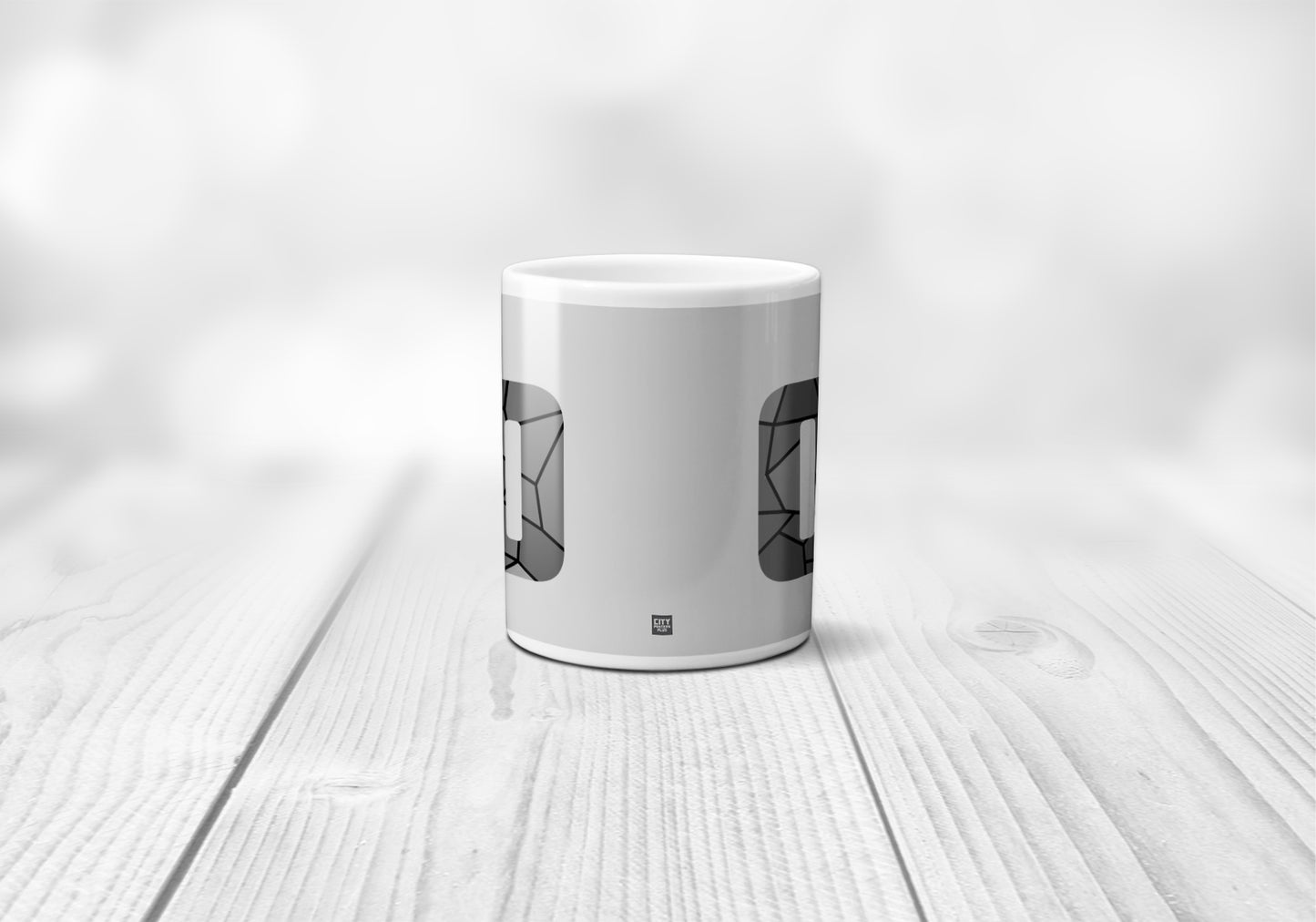 93 Number Mug (Melange Grey)