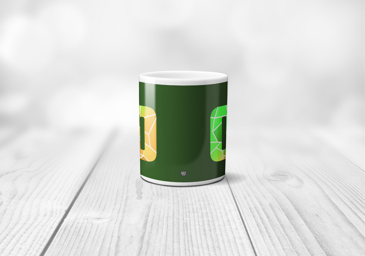 51 Number Mug (Olive Green)