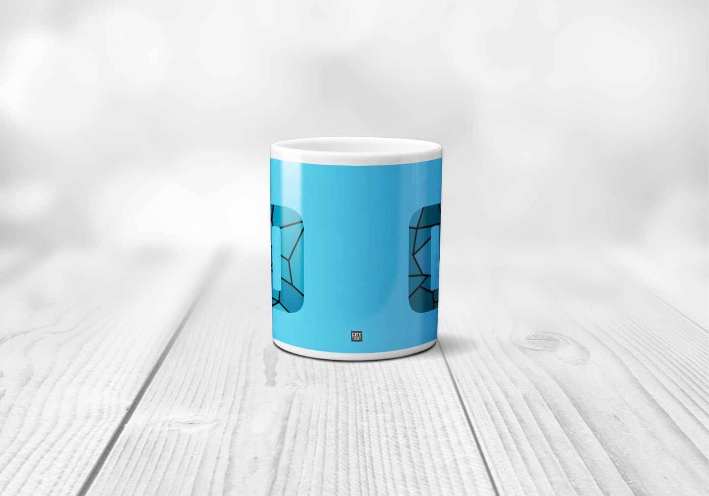 17 Number Mug (Sky Blue)